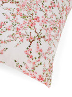 Velvet Pink Colour Floral Cushion Covers - SanskrutiHomes 
