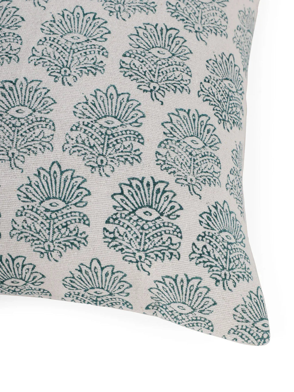 Cotton Green Colour Ethnic Motifs Cushion Covers - SanskrutiHomes 