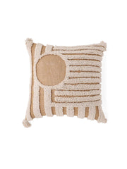 Cotton Off White Colour Embroidered Cushion Covers - SanskrutiHomes 