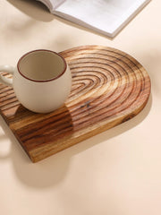 SEMI ROUND MULTIPURPOSE PLATTER - SanskrutiHomes 