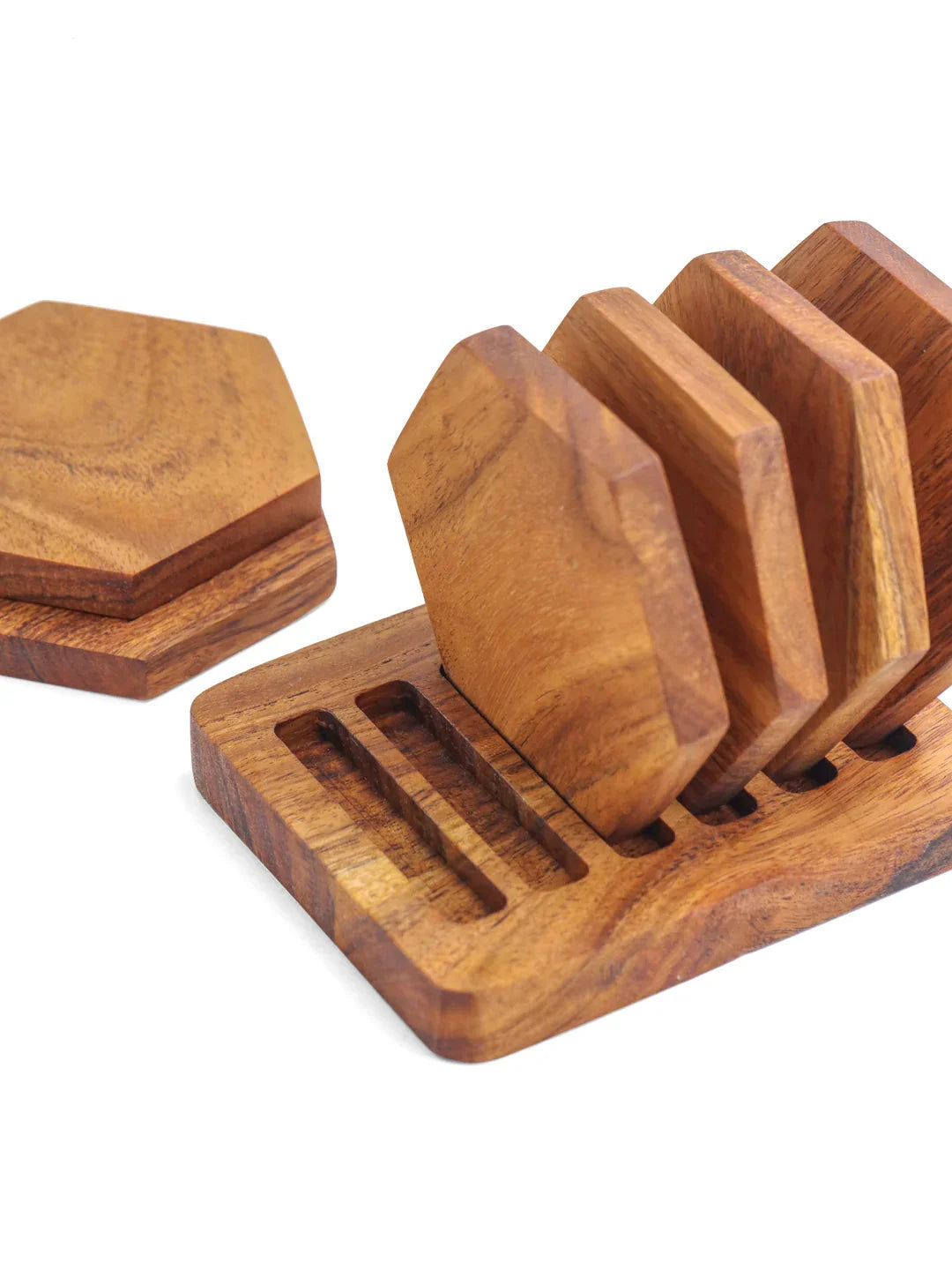 HEXAGONAL COASTERS - SanskrutiHomes 