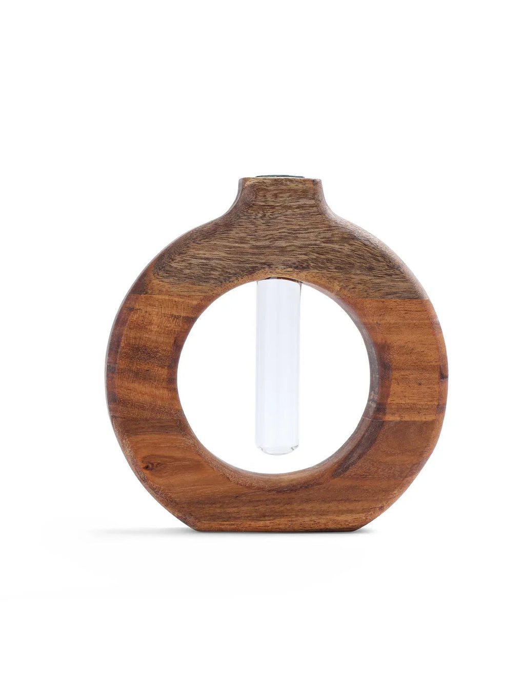 ROUND PLANTER WITH TEST TUBE - SanskrutiHomes 