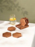 HEXAGONAL COASTERS - SanskrutiHomes 