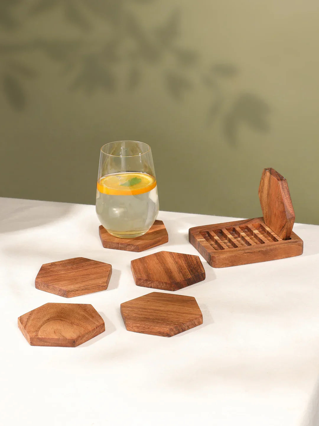 HEXAGONAL COASTERS - SanskrutiHomes 