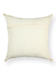 Cotton Handtufted cushion cover - SanskrutiHomes 