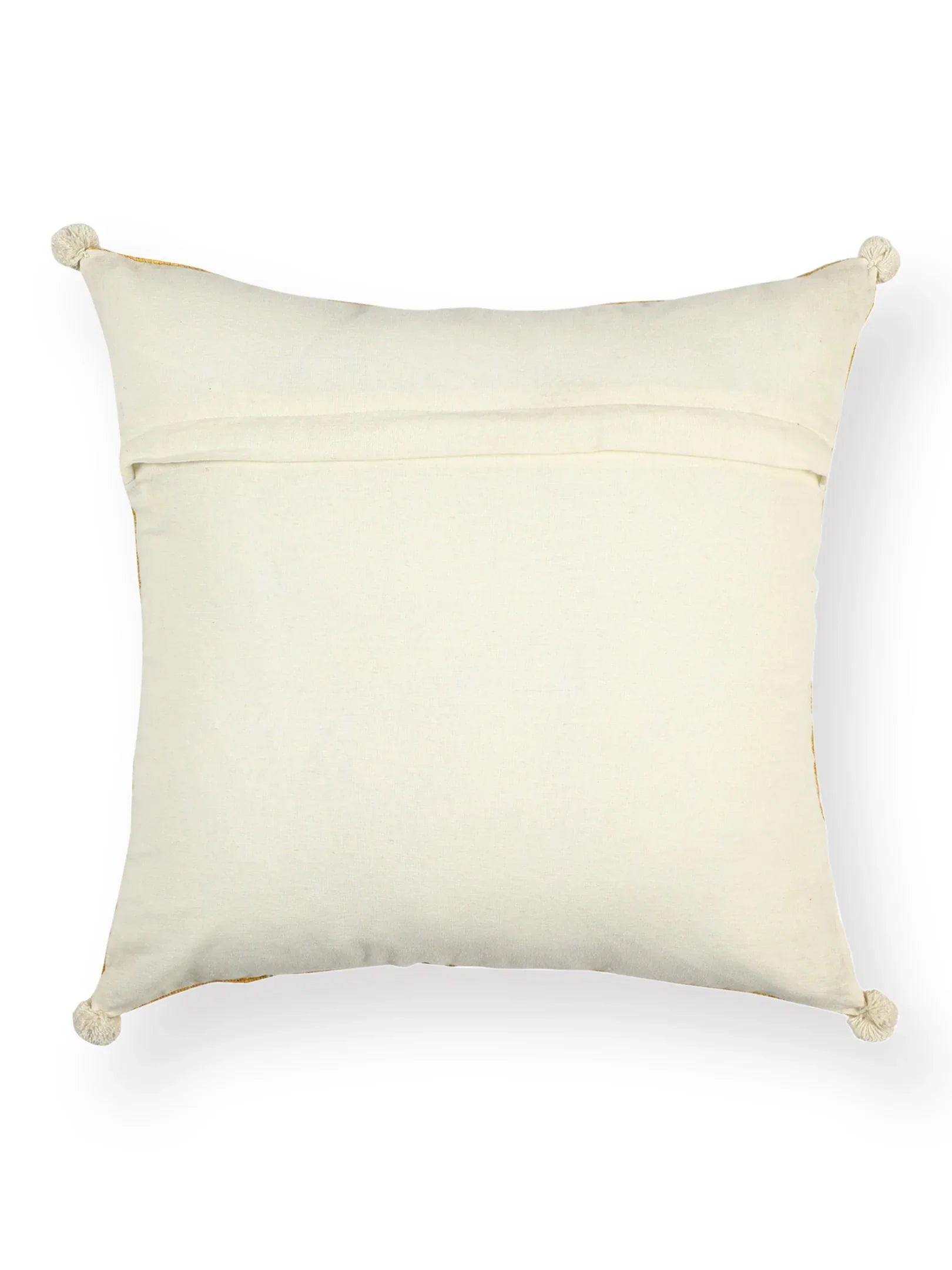 Cotton Handtufted cushion cover - SanskrutiHomes 
