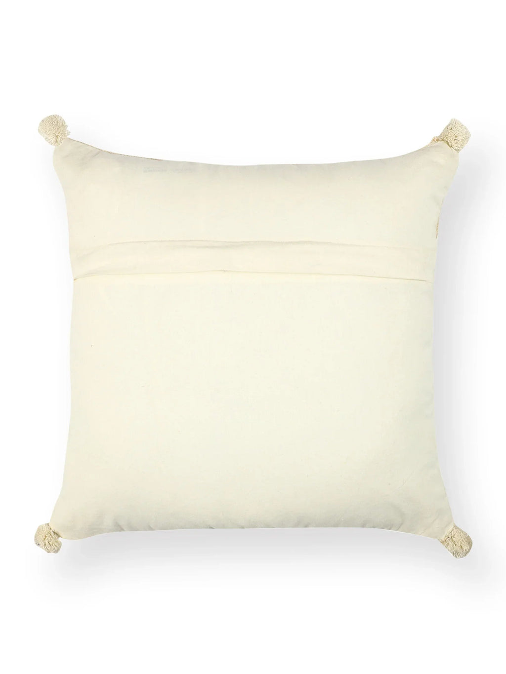 Cotton Handtufted cushion cover - SanskrutiHomes 