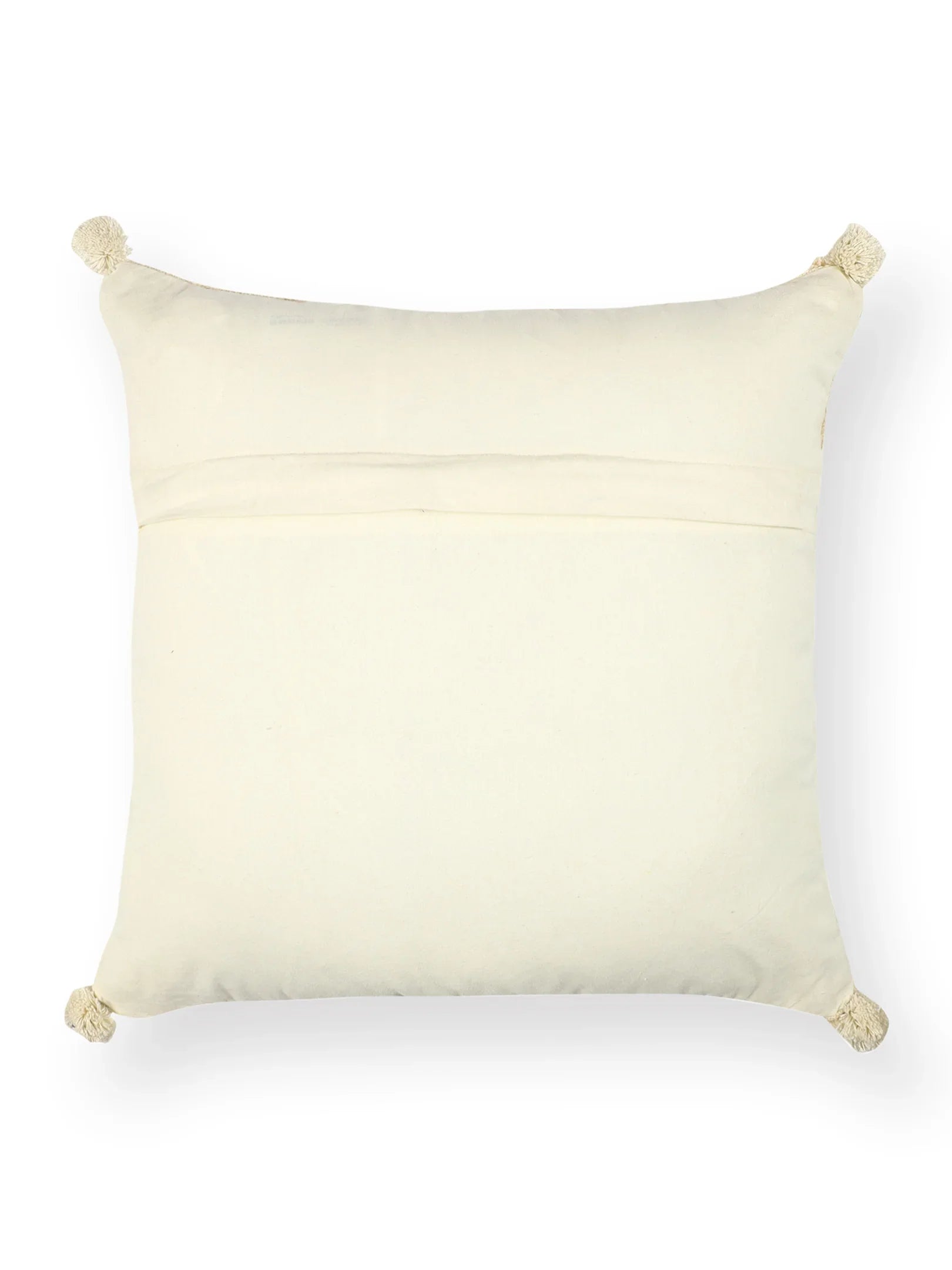 Cotton Handtufted cushion cover - SanskrutiHomes 
