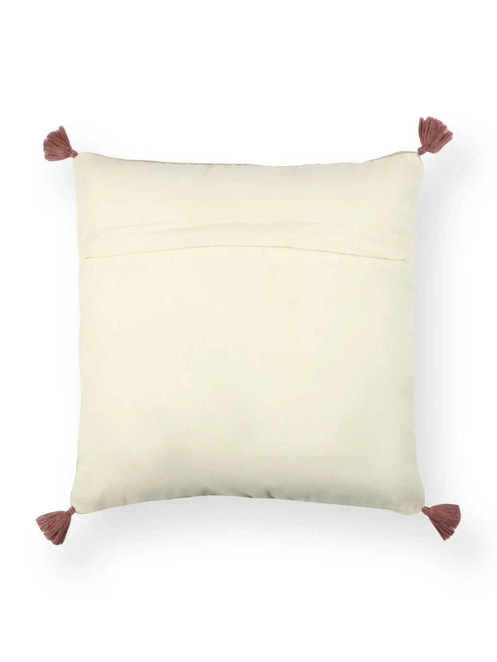 Cotton Handtufted cushion cover - SanskrutiHomes 