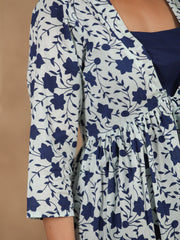 Women Pure Cotton 3 Pcs Kurta Set