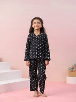 Heart Printed Cotton Night Suit for Kids - SanskrutiHomes 