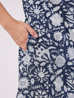 Floral Printed Cotton Night Suit for Kids - SanskrutiHomes 