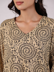 Women Printed Pure Cotton Co-Ords - SanskrutiHomes 
