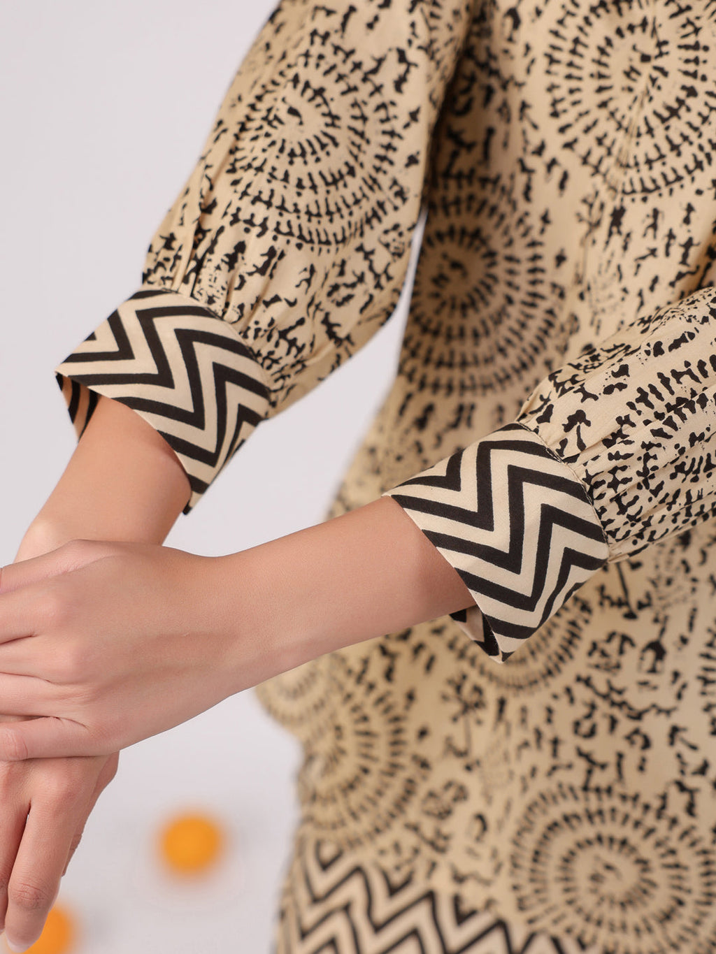 Women Printed Pure Cotton Co-Ords - SanskrutiHomes 