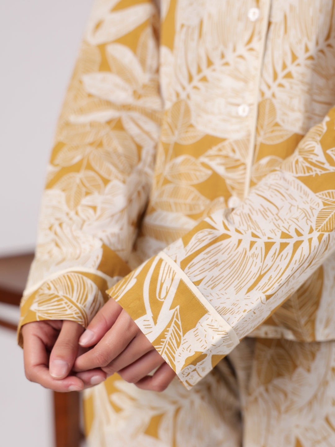 Floral Printed Cotton Night Suit for Kids - SanskrutiHomes 