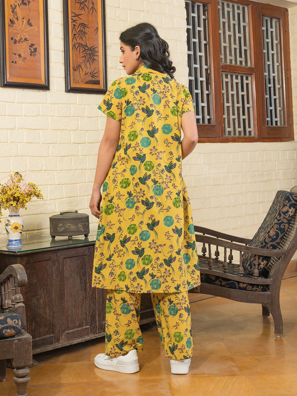 Fawn Flora Cotton Co-Ord Set