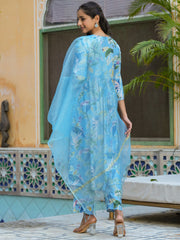 Women Russian Silk 3pcs Kurta Set