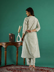 Floral Printed Kurta Set