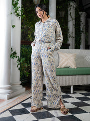 IKHAT PRINT  Cotton Co-Ord Set