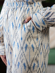 IKHAT PRINT  Cotton Co-Ord Set