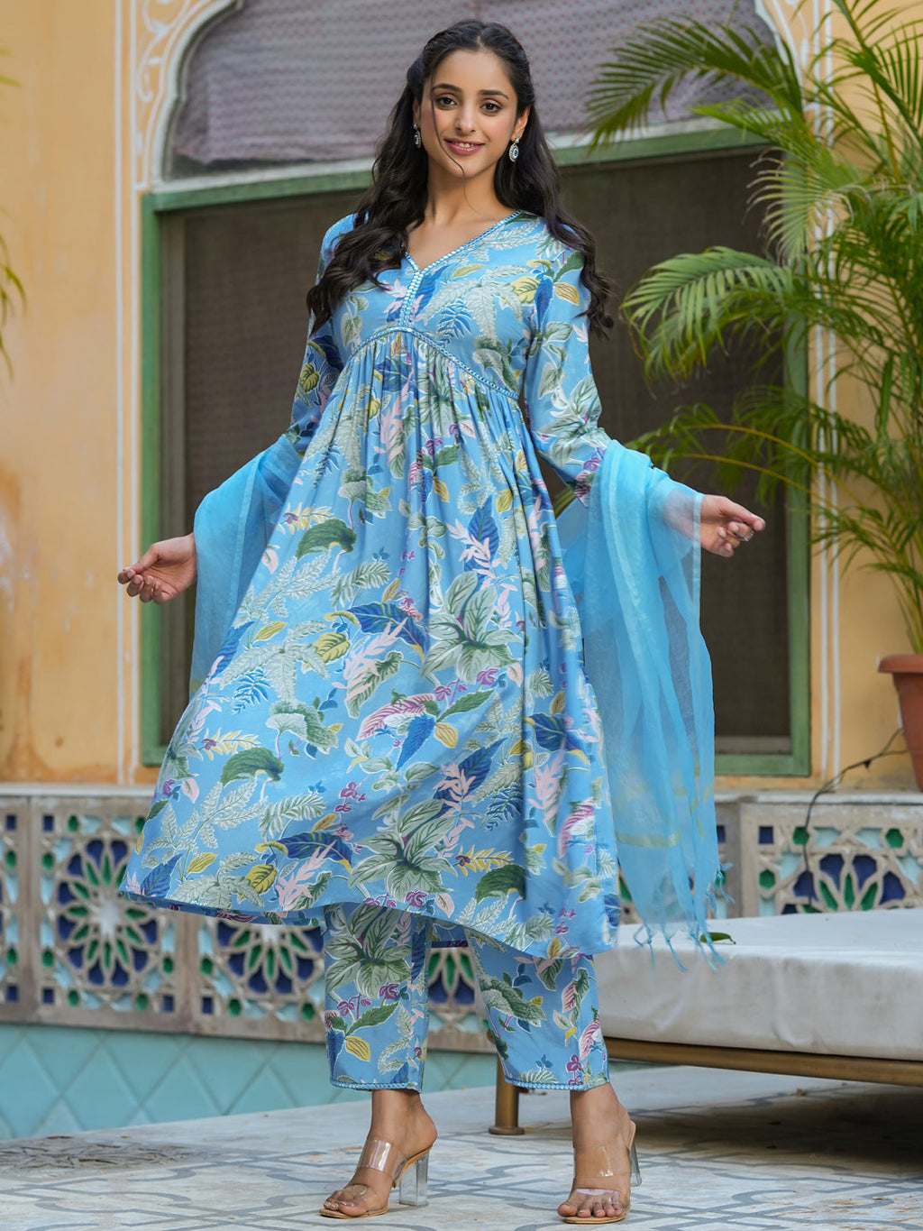 Women Russian Silk 3pcs Kurta Set