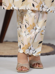 Women Pure Cotton Kurta With Pajama