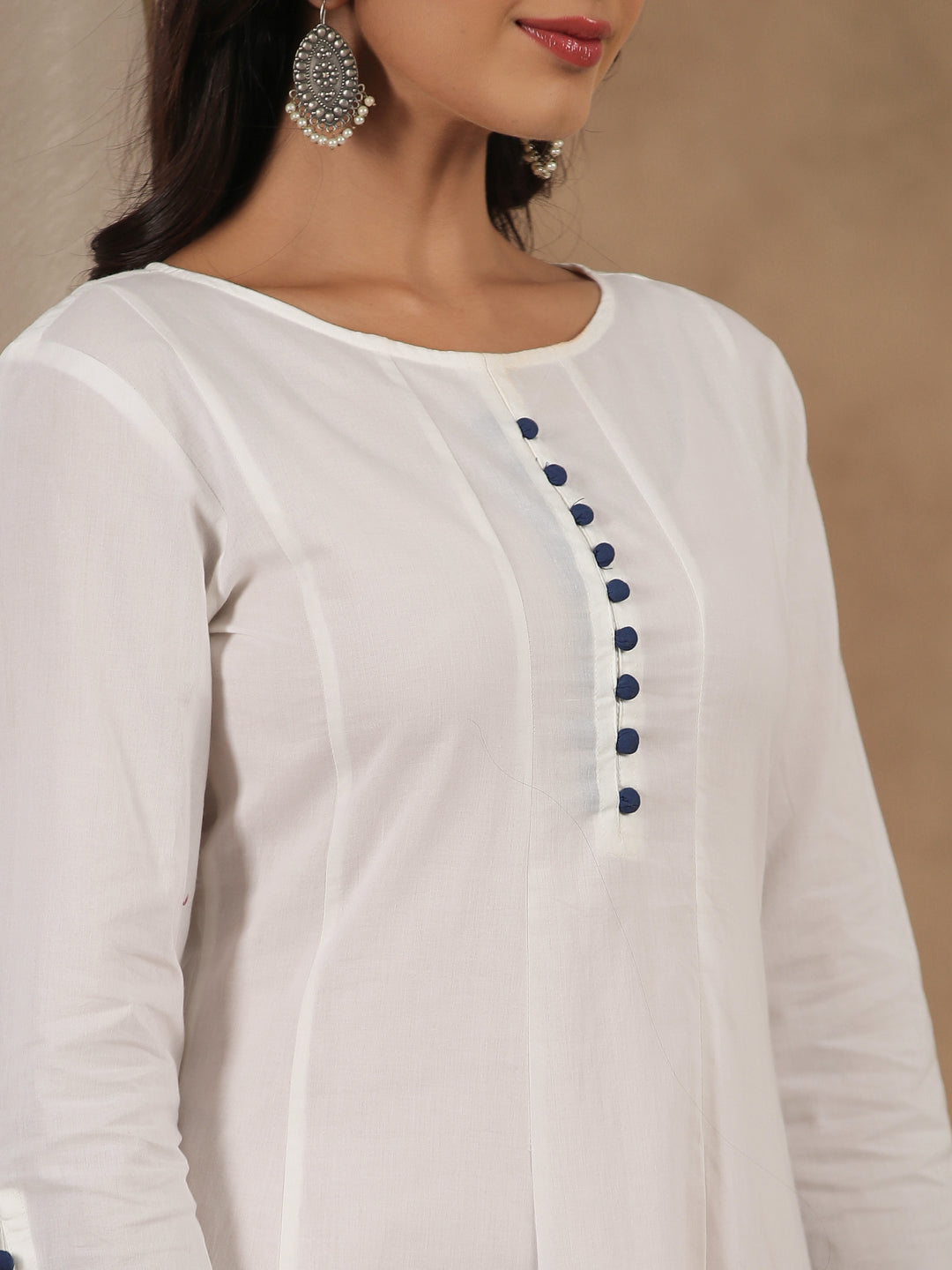 Women Pure Cotton 2 Pcs Kurta Set