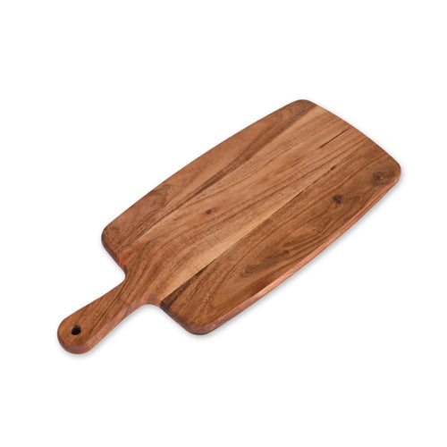 Acacia Wood Paddle Serving & Cutting Board - SanskrutiHomes 