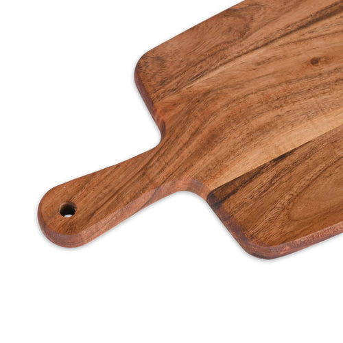 Acacia Wood Paddle Serving & Cutting Board - SanskrutiHomes 