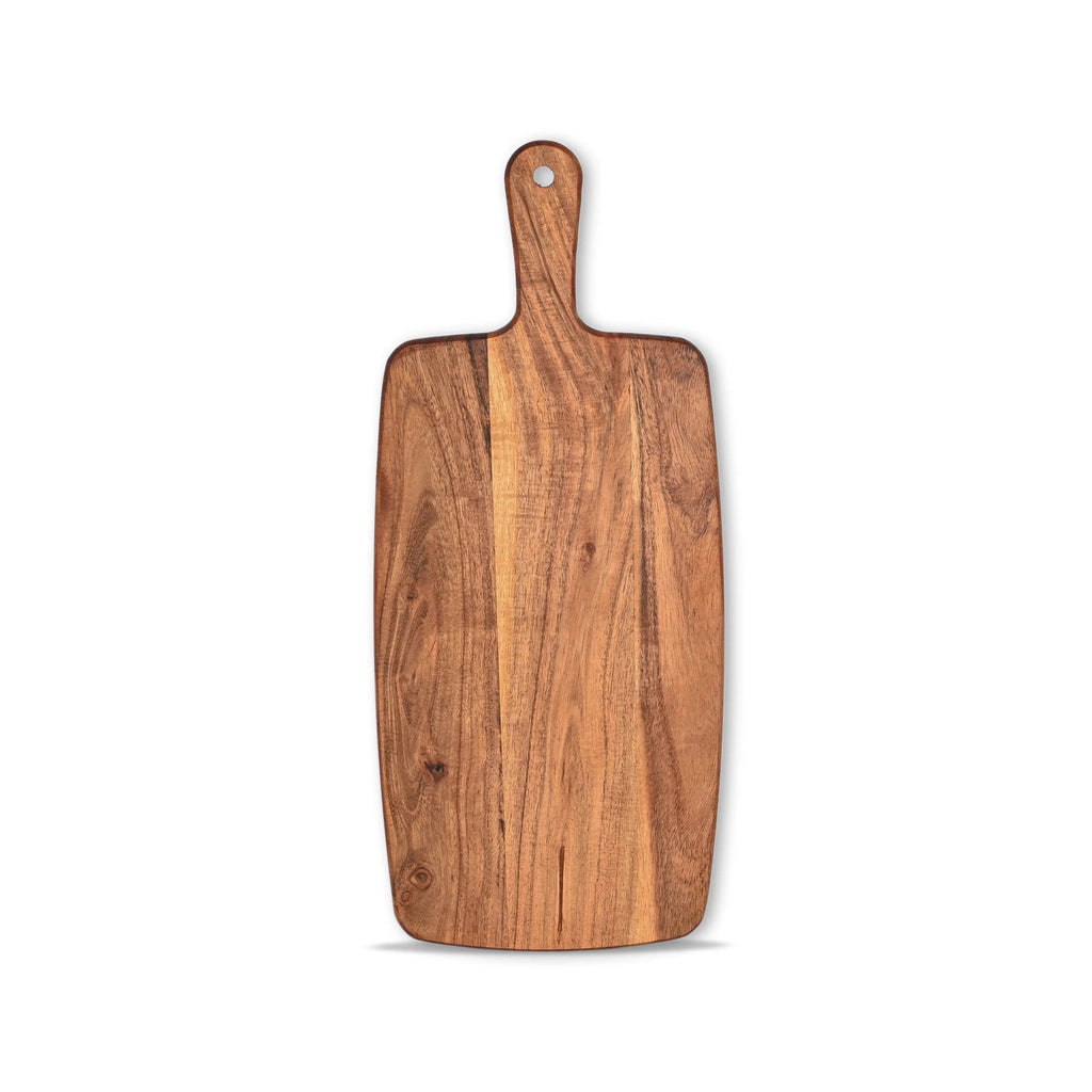 Acacia Wood Paddle Serving & Cutting Board - SanskrutiHomes 