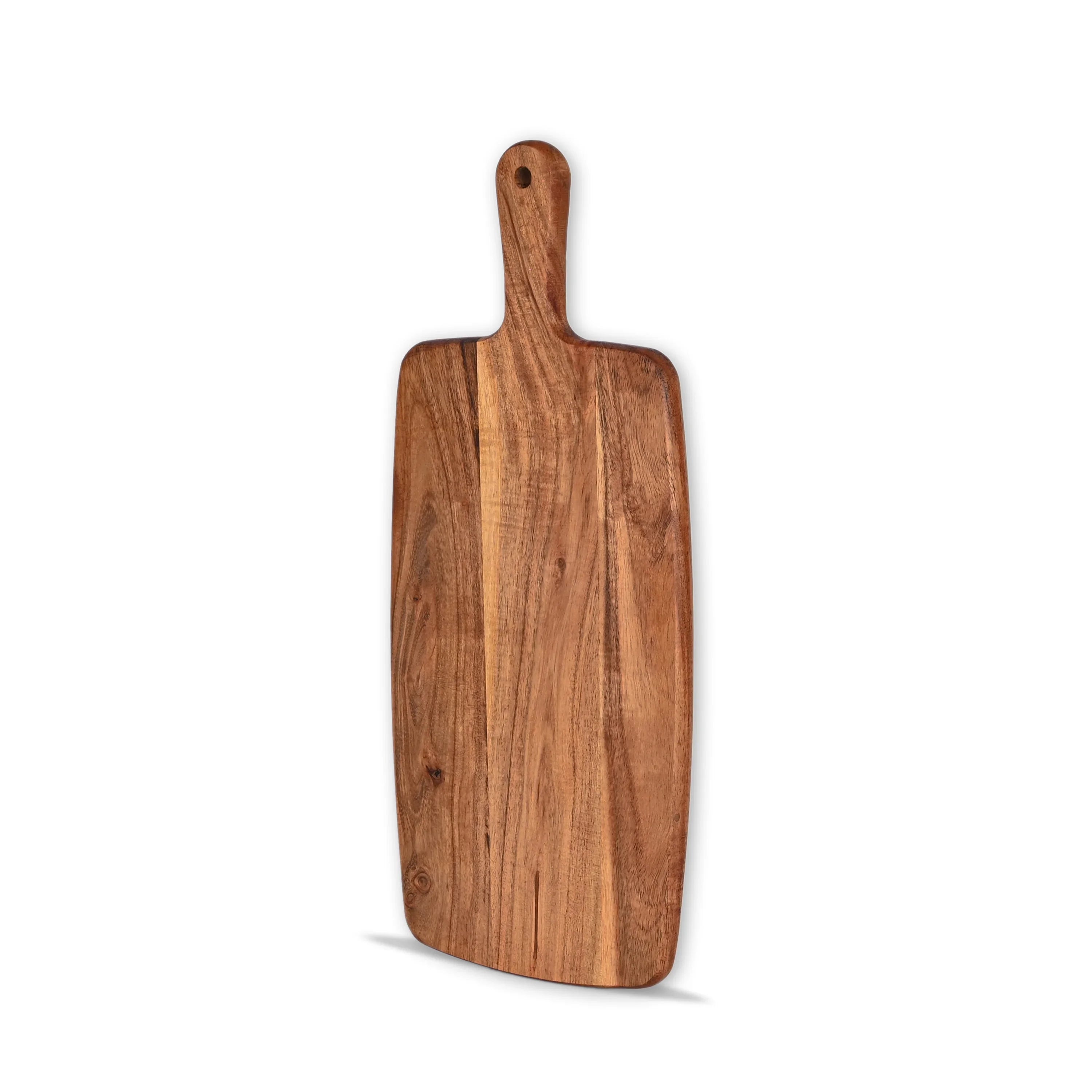 Acacia Wood Paddle Serving & Cutting Board - SanskrutiHomes 