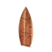 Acacia Wood Surfboard-Shaped Divided Platter - SanskrutiHomes 