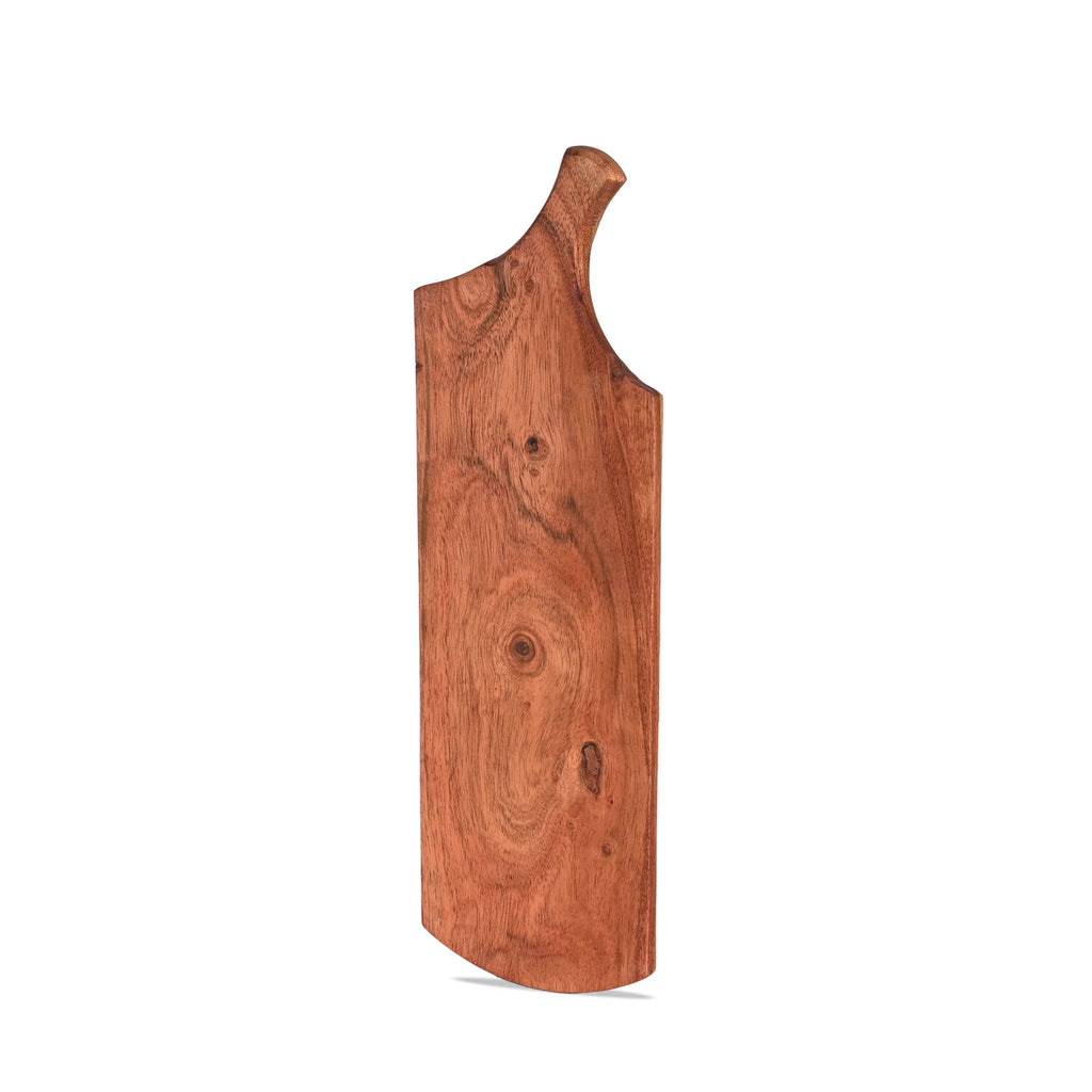Acacia Wood Rustic Paddle Cutting Board - SanskrutiHomes 