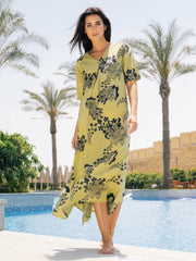 Flower Printed Pure Cotton Nightdress