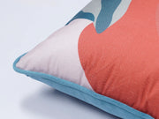 Velvet Floral Design Printed Cushion Cover - SanskrutiHomes 