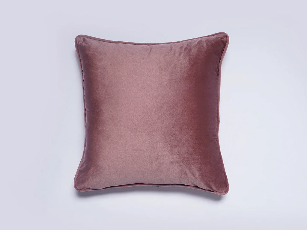 Brown Solid Print Cushion Cover - SanskrutiHomes 