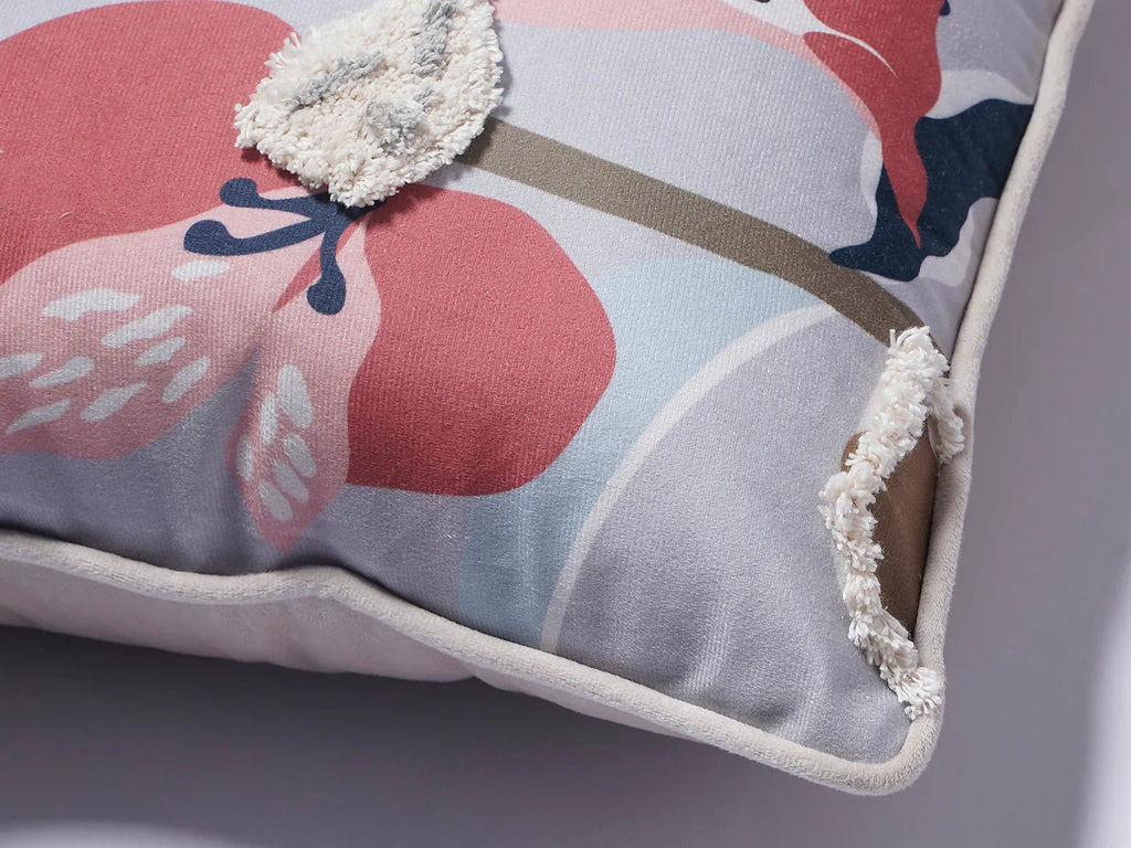 Multi color Print Cushion Cover - SanskrutiHomes 