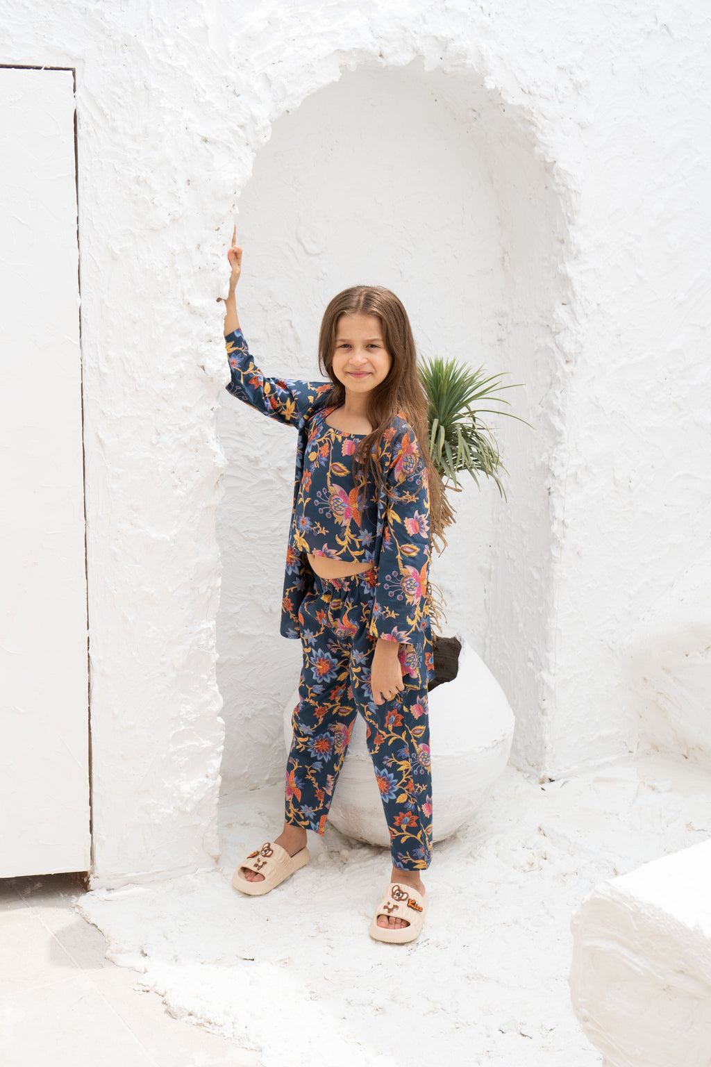 Set of 3 Cotton Night Suit for Kids - SanskrutiHomes 