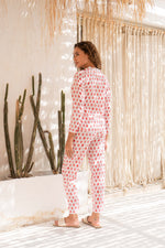 Strawberry Printed Cotton Night Suit Set - SanskrutiHomes 