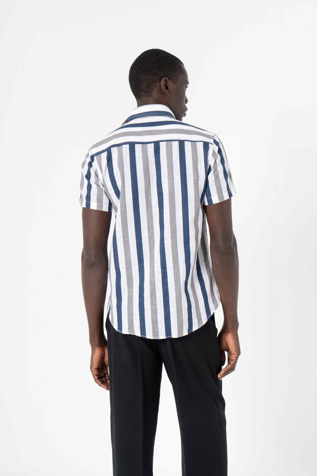Stripes Printed Shirt for Men - SanskrutiHomes 