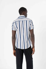 Stripes Printed Shirt for Men - SanskrutiHomes 