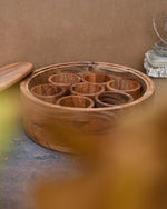 SPICE BOX WITH wood COMPARTMENTS - SanskrutiHomes 