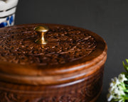 WOODEN MULTIPURPOSE BOX - SanskrutiHomes 