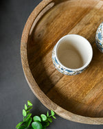 WOODEN SERVING TRAY - SanskrutiHomes 