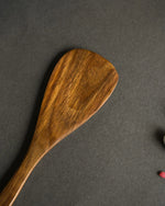 FLAT WOODEN COOKING SPOON (SET OF 3 ) - SanskrutiHomes 