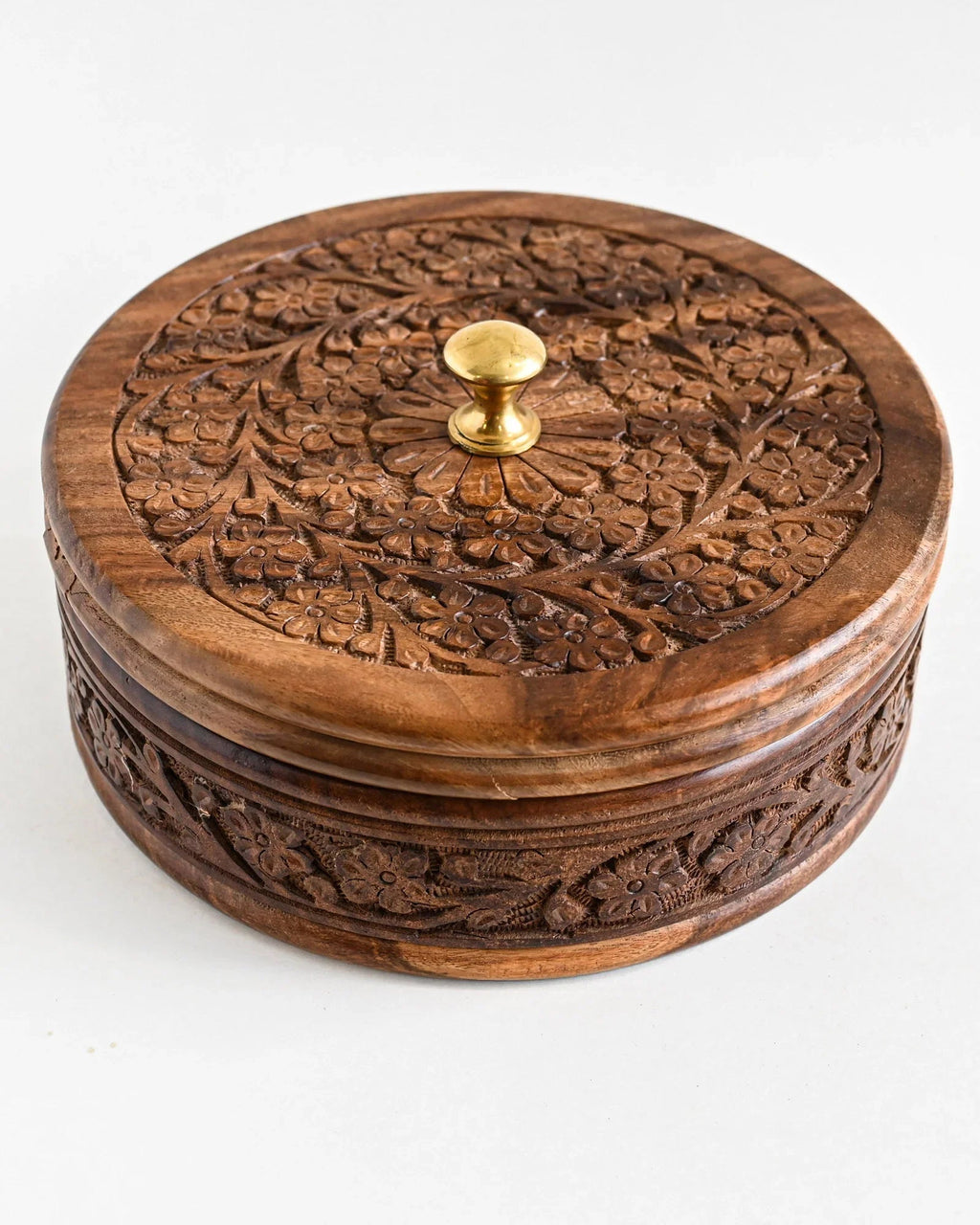 WOODEN MULTIPURPOSE BOX - SanskrutiHomes 