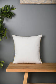 Yellow Beetle Design Velvet Cushion Cover - SanskrutiHomes 