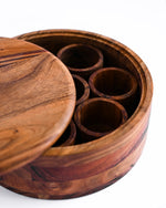SPICE BOX WITH wood COMPARTMENTS - SanskrutiHomes 