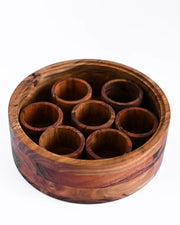 SPICE BOX WITH wood COMPARTMENTS - SanskrutiHomes 