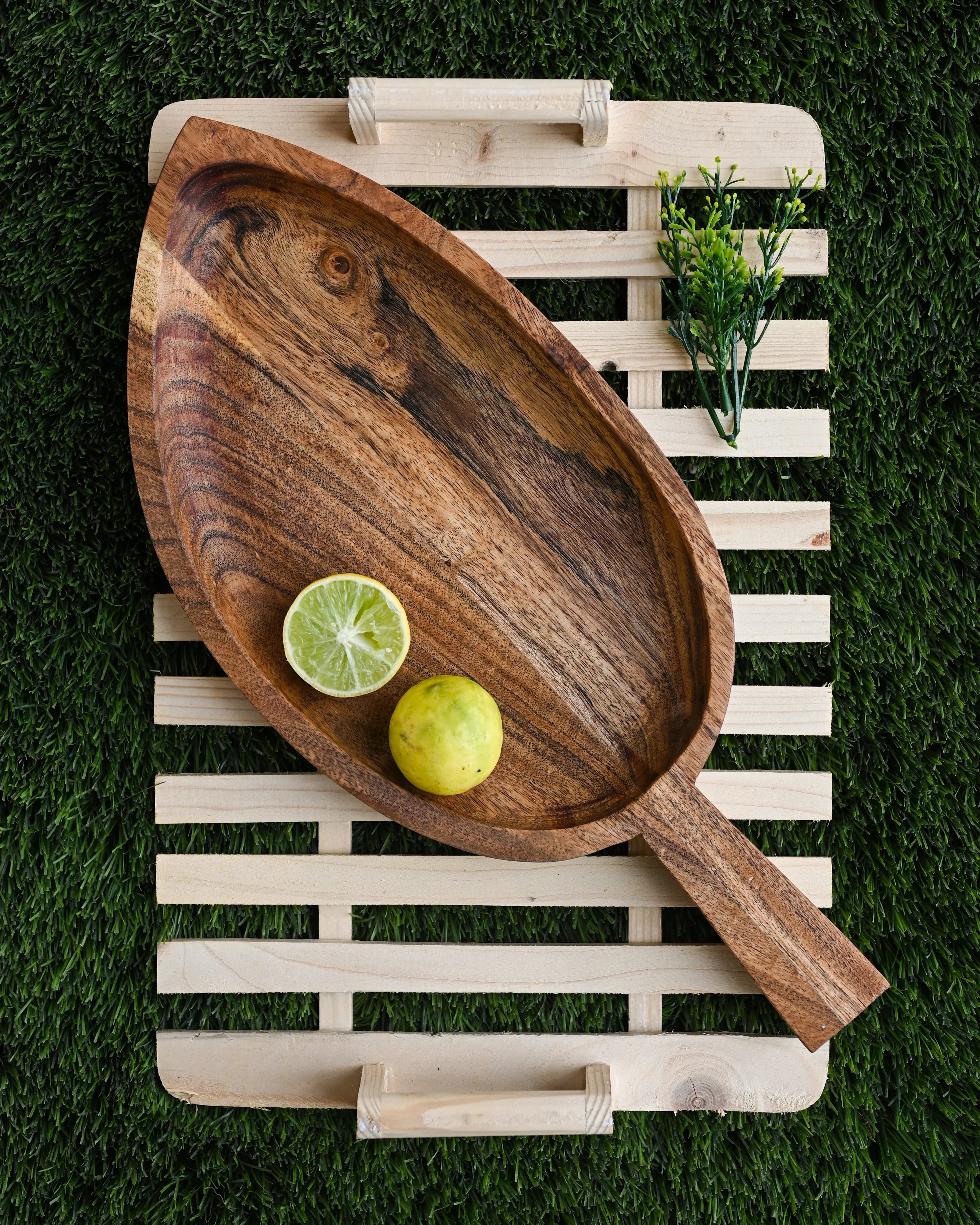LEAF PLATTER - SanskrutiHomes 